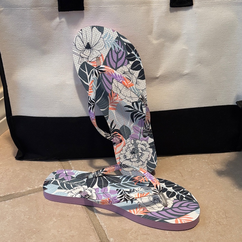 Vera Bradley Multicolor Floral Sandals